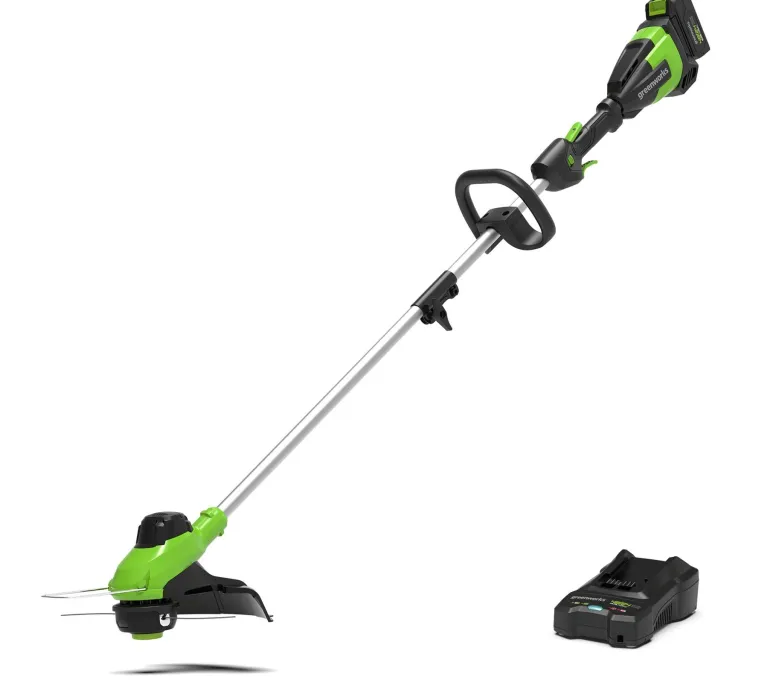 Coupe-bordures avec batterie 48V + 1 chargeur GREENWORKS