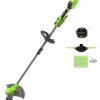 Coupe-bordures 2en1 DVT 48V 33cm (sans batterie) GREENWORKS