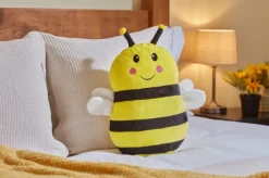 Coussin d'intérieur Abeille 40x29 cm