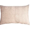 Coussin 40x60cm déhoussable carlito rose
