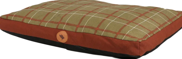 Coussin déhoussable One confort Hightland T80 kaki/rouille