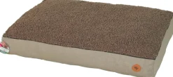 Coussin ouatine déhoussable Billy 110 cm marron ZOLUX