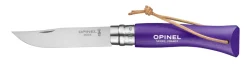 Couteau fermant Vri baroudeur n°7 violet avec lien OPINEL
