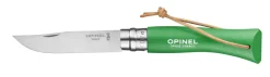 Couteau fermant Vri baroudeur n°7 vert prairie avec lien