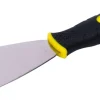 Couteau à peindre en inox avec manche soft touch 3cm NESPOLI