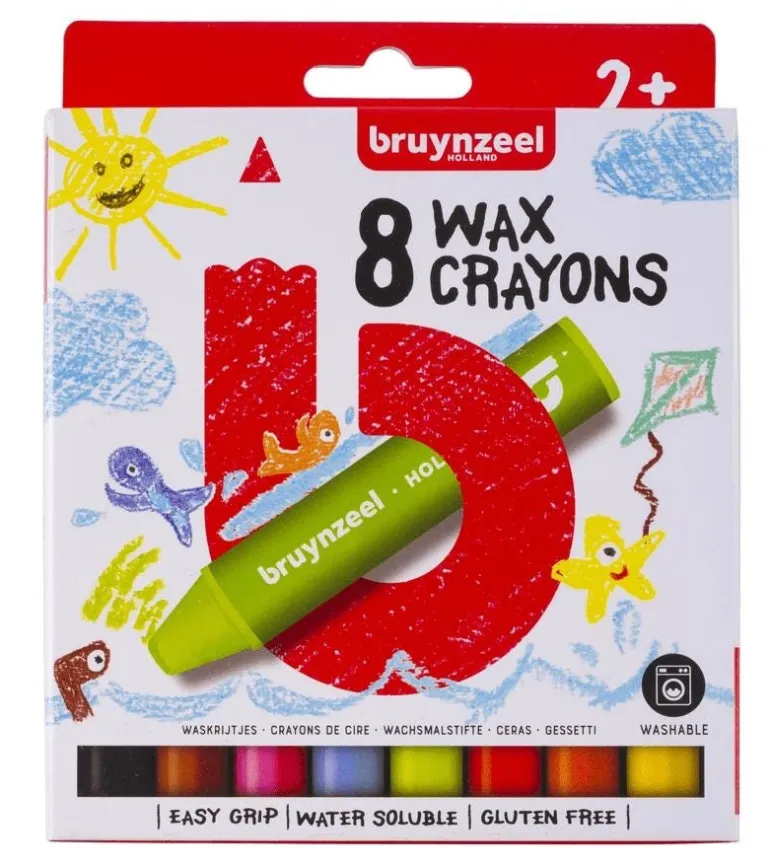 Crayons de couleur, par 8