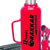 Cric bouteille hydraulique base soudée 12T
