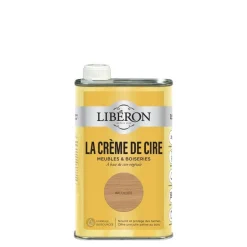 Crème de cire meubles/boiseries incolore 0,5L LIBÉRON