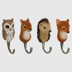 Crochet motif tête animaux de la forêt - Vendu à l'unité