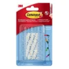 Crochets Déco Clips transparent 3M Command (x20)