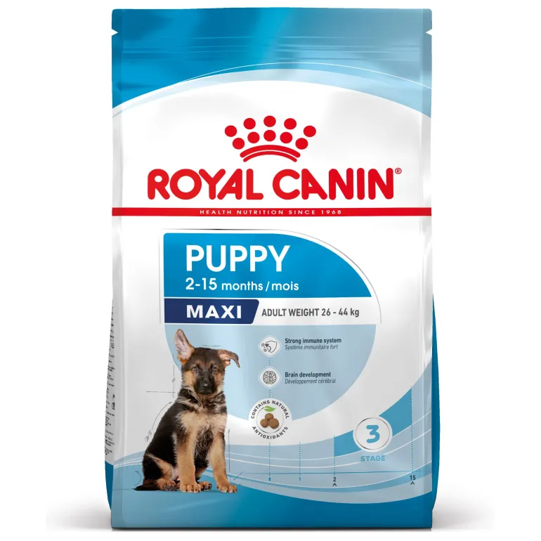 Croquettes pour chiot maxi à la volaille 12kg ROYAL CANIN