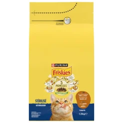 Croquettes chat adulte stérilisé Dinde-Poulet-Légumes 1,5kg