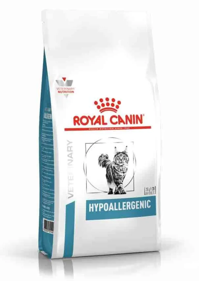 Croquettes pour chat Hypoallergenic 4,5kg Veterinary