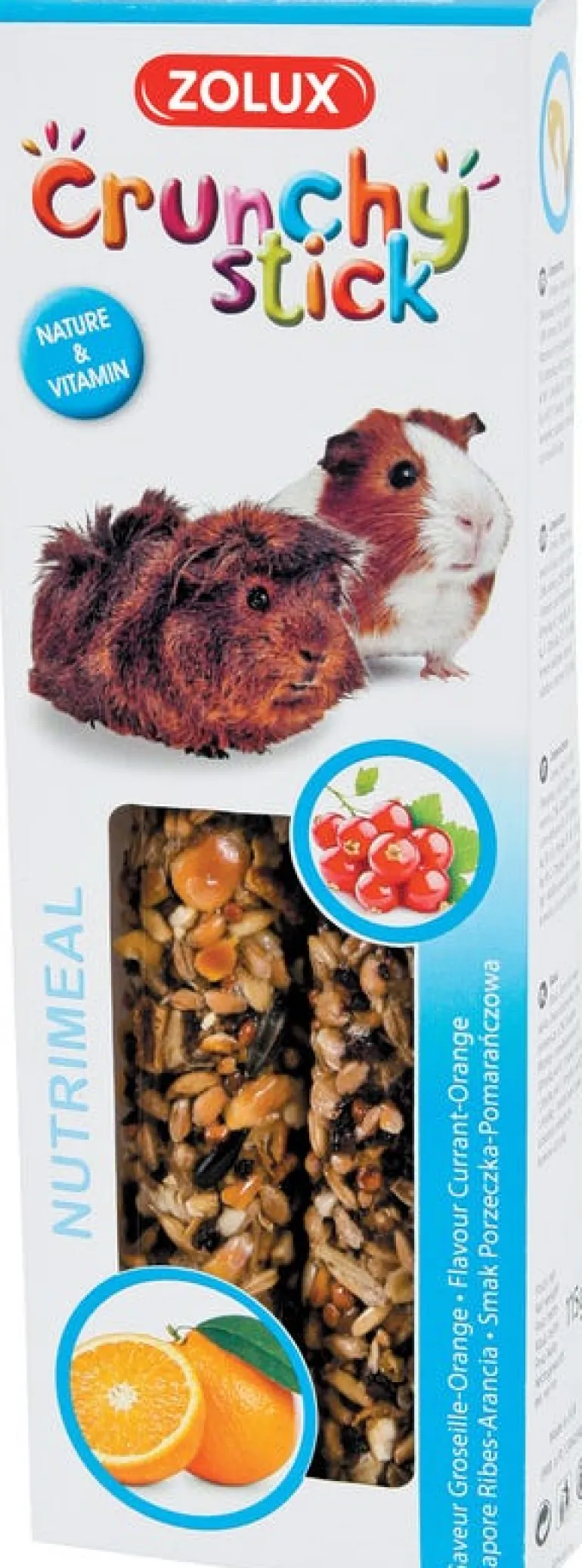 Crunchy stick cochon d'inde groseille/orange 115g ZOLUX