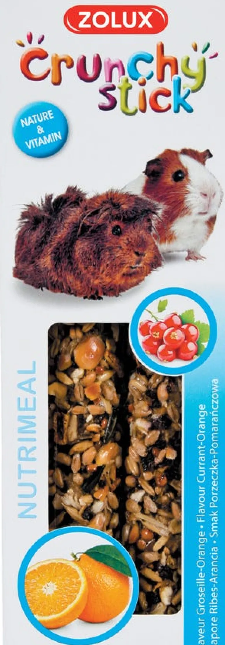 Crunchy stick cochon d'inde groseille/orange 115g ZOLUX