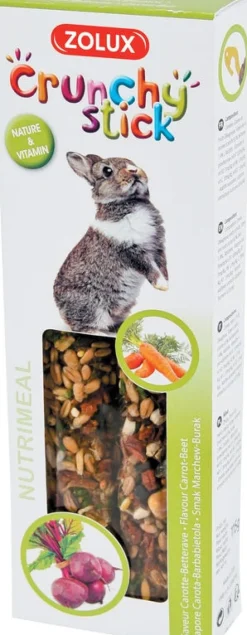 Crunchy stick lapin carotte/betterave 115g ZOLUX