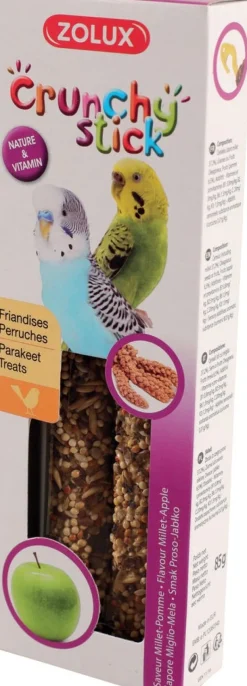 Crunchy stick perruche millet/pomme 85g ZOLUX