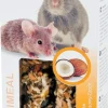 Crunchy stick rat/souris noix de coco/petits pois 115g