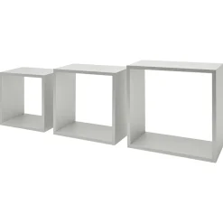 Cube mural Set 3 Aluminium