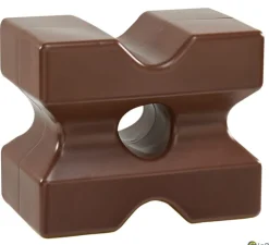 Cube d'obstacle 56 x 36 x 45 cm Chocolat