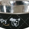 Écuelle pour chien Happy inox noir 0,4L ZOLUX