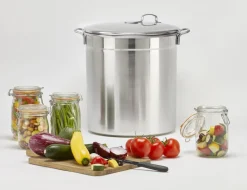 Cuiseur bocaux inox 37 L capacité de 12 bocaux