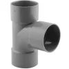 Culotte PVC évacuation 87° femelle/femelle Ø50