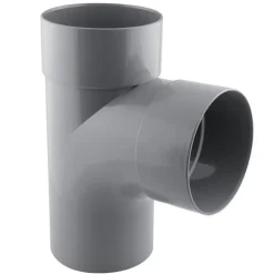 Culotte PVC évacuation 87° mâle/femelle Ø200