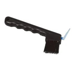 Cure-pied avec brosse noir