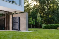 Cuve murale extra-slim stone 400 litres gris graphite