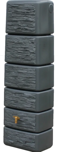 Cuve murale slim stone 330 litres gris graphite