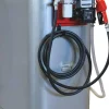 Cuve stockage galvanisée double paroi 999L + pompe 60L/min