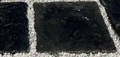 Dalle rustique 30x30x3,5 cm anthracite rustique