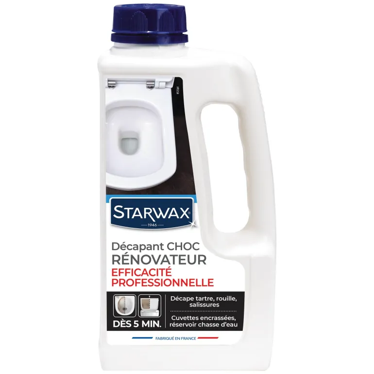 Décapant choc rénovateur wc 1L STARWAX