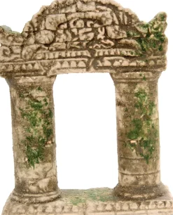 Décor pour aquarium 2 colonnes Angkor