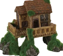 Décor aquarium cabane Ki pouss petit modèle ZOLUX