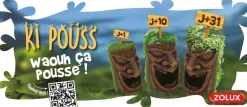 Décor aquarium cabane Ki pouss petit modèle ZOLUX