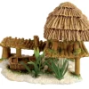 Décoration aquarium ponton bambou nano