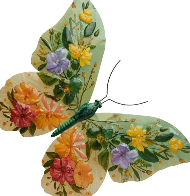 Décoration murale Papillons larges 31x41cm - Vendu à l'unité
