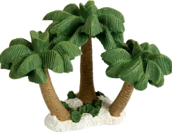 Décoration aquarium ilôt 3 cocotiers nano
