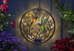 Décor mural solaire disc colibri