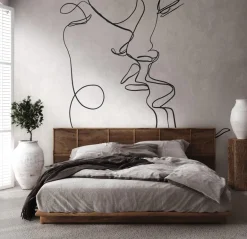 Décor panoramique cocteau noir/blanc AS CREATION