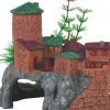 Décor village médiéval 10 cm