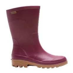 Demi-bottes Cobalt prune BAUDOU