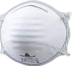 Demi-masque filtrant jetables moulés FFP1 (x20)