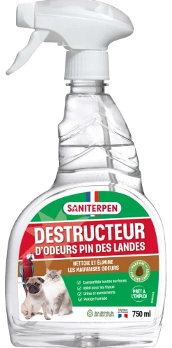 Destructeur d'odeurs pin des Landes 750 ml SANITERPEN