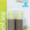 2 diffuseurs d'air cylindrique Ø15mmx3cm pour aquarium