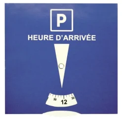 Disque de contrôle pour stationnement