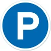 Disque de signalisation "Parking" CHAPUIS