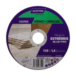 Disque de tronçonnage 125x1,6 x22,23 mm pour pierre
